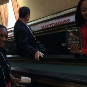 Exec Sec Foulkes & HR Manager Sherman, Las Vegas CinemaCon 2015